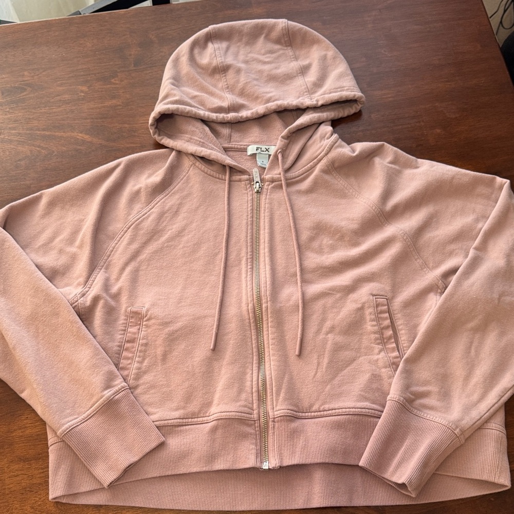 FLX Muave Zip-Up Hoodie